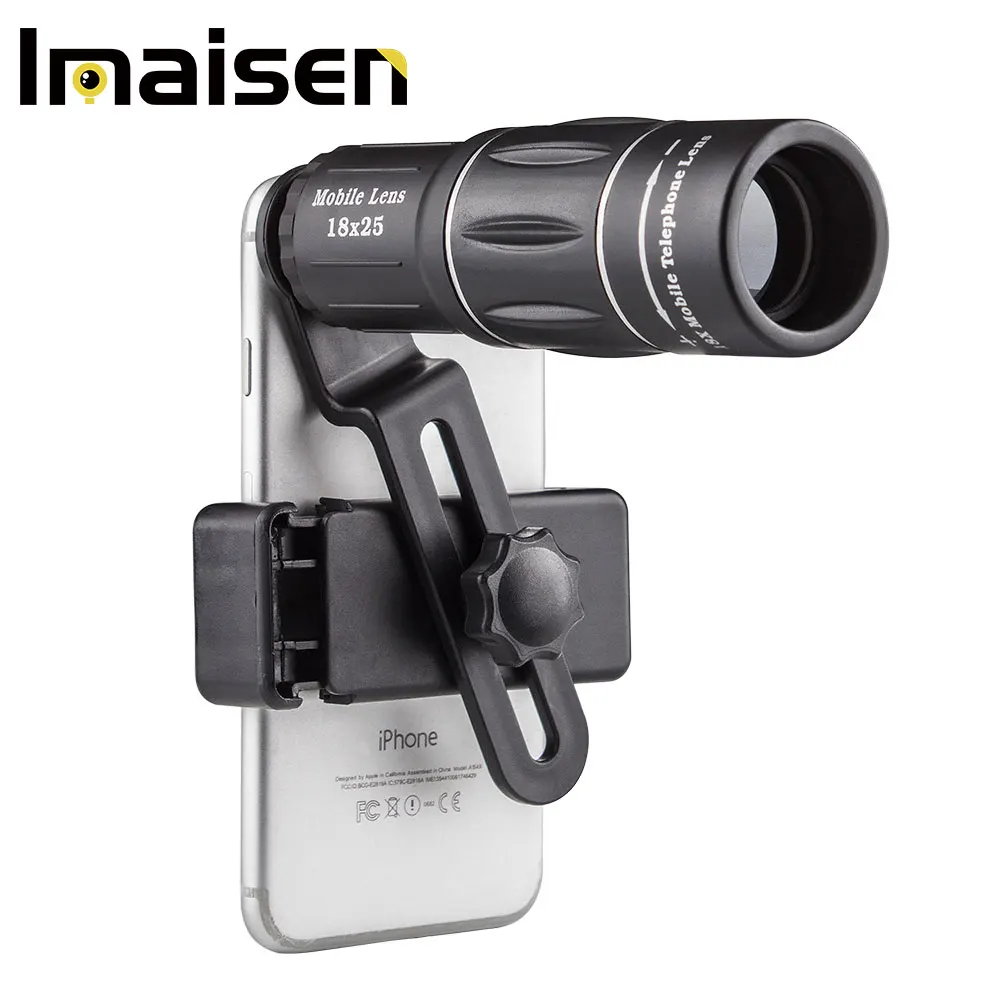 Universal 18X Telescope Optical Zoom Mobile Phone Lens clip Telefon Camera Lens
Universal 18X Telescope Optical Zoom Mobile Phone Lens clip Telefon Camera Lens