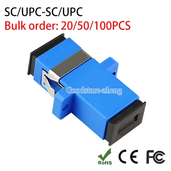20/50/100 PCS SC UPC Simplex mode Fiber optic Adapter SC Optical fiber coupler SC Fiber flange SC UPC connector
20/50/100 PCS SC UPC Simplex mode Fiber optic Adapter SC Optical fiber coupler SC Fiber flange SC UPC connector