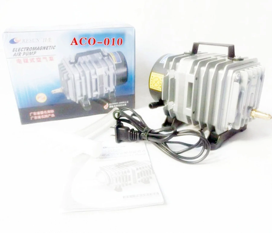 NEW Resun ACO-010 High Quality 200W 0.135m3\min Aquarium Fish Tank Pond Electromagnetic Air Compressor Pump NEW
NEW Resun ACO-010 High Quality 200W 0.135m3\min Aquarium Fish Tank Pond Electromagnetic Air Compressor Pump NEW