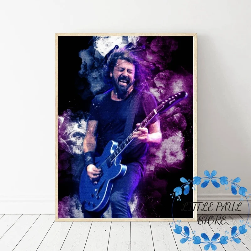 Dave Grohl Rock Music Art Canvas Poster Print Wall Pictures for Living Room No Frame
Dave Grohl Rock Music Art Canvas Poster Print Wall Pictures for Living Room No Frame