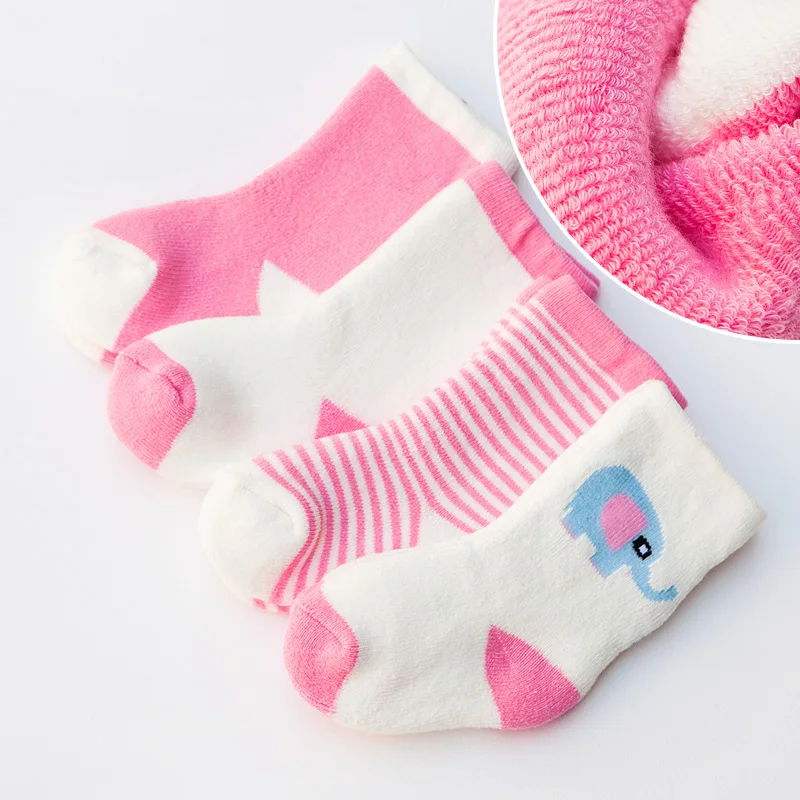 4pairs/lot autumn winter high quality newborn infant cotton socks for baby girl thickened warm terry socks toddler boy socks set
4pairs/lot autumn winter high quality newborn infant cotton socks for baby girl thickened warm terry socks toddler boy socks set