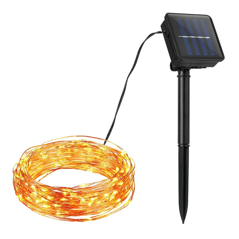 10M 20M Copper Wire Solar LED String lamp Fairy Holiday light Strip Decor Garden Lawn Wedding Christmas Party Ambiance light #35
10M 20M Copper Wire Solar LED String lamp Fairy Holiday light Strip Decor Garden Lawn Wedding Christmas Party Ambiance light #35