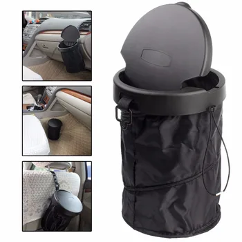 Car Portable Trash Bin Can Folding Garbage Dustbin Holder Rubbish Case Auto Organizer Storage Bag Seat Waste Box Car Accessories
Car Portable Trash Bin Can Folding Garbage Dustbin Holder Rubbish Case Auto Organizer Storage Bag Seat Waste Box Car Accessories