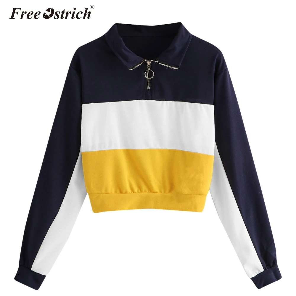 Free Ostrich Sweatshirt Femme 2019 Striped Zipper Long Sleeve Casual Hoodies Women Sudaderas Para Mujer Abrigo Mujer N30
Free Ostrich Sweatshirt Femme 2019 Striped Zipper Long Sleeve Casual Hoodies Women Sudaderas Para Mujer Abrigo Mujer N30