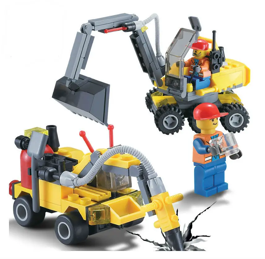 KAZI 196pcs/set Children's DIY Construction Brigade Educational City Work Plastic Building Blocks Toy Set 6092, Free Shipping
KAZI 196pcs/set Children's DIY Construction Brigade Educational City Work Plastic Building Blocks Toy Set 6092, Free Shipping