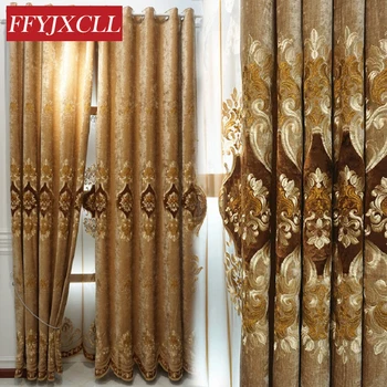 Geometric Embroidered Home Luxury Blackout Curtains For living Room Bedroom Curtains Cloth Windows Fabric Blinds
Geometric Embroidered Home Luxury Blackout Curtains For living Room Bedroom Curtains Cloth Windows Fabric Blinds