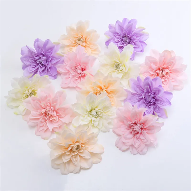 1Pcs 15cm Artificial Flower Silk Dahlia Flower Head Wedding Home Decoration Wreath Scrapbooking DIY Craft Fake Flowers
1Pcs 15cm Artificial Flower Silk Dahlia Flower Head Wedding Home Decoration Wreath Scrapbooking DIY Craft Fake Flowers