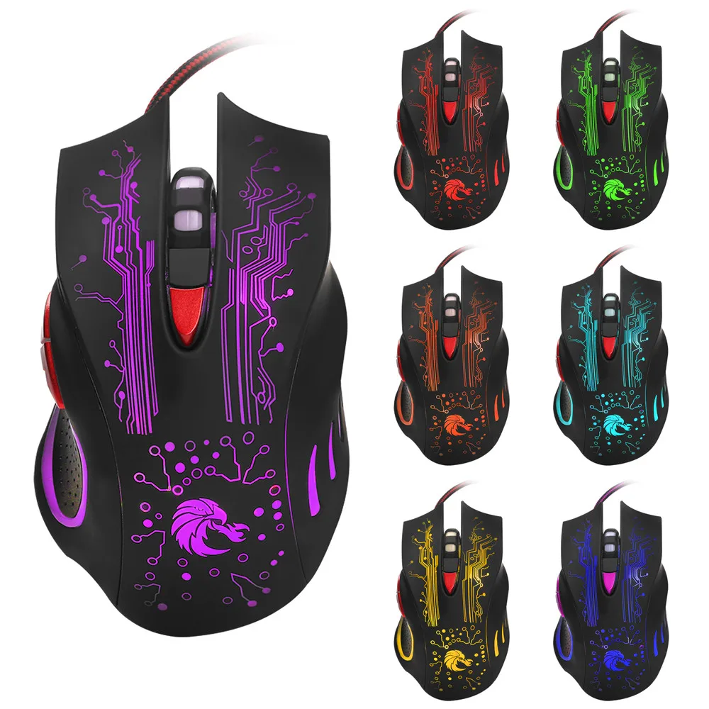 5500 DPI Gaming Mouse Optical USB Wired Gaming Mouse Mice For PC Laptop Computer For Home Use Game Mouse Pc Gamer Souris UDY5
5500 DPI Gaming Mouse Optical USB Wired Gaming Mouse Mice For PC Laptop Computer For Home Use Game Mouse Pc Gamer Souris UDY5