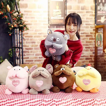Kawaii Bear Pig Plush Toy Stuffed Animals Hand Warmer Chick Doll Elephant Pillow Children Toys for Girls
Kawaii Bear Pig Plush Toy Stuffed Animals Hand Warmer Chick Doll Elephant Pillow Children Toys for Girls