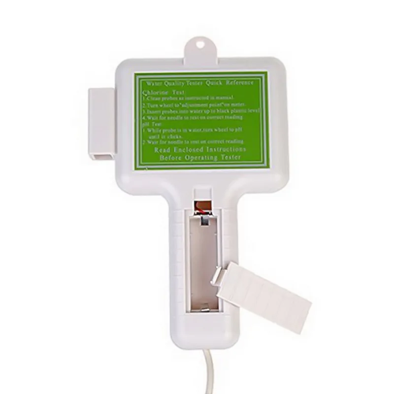 PC-101 PH Meter CL2 Chlorine Water Quality Tester Portable Home Swimming Pool Spa Aquarium PH Test Monitor Checker White
PC-101 PH Meter CL2 Chlorine Water Quality Tester Portable Home Swimming Pool Spa Aquarium PH Test Monitor Checker White