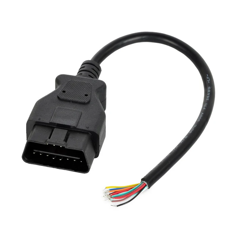 Car 16 Pin Male OBD2 Diagnostic Tool Connector Adapter Cable Universal 16-Pin Male OBD II Diagnostic Adapter Cable - 20CM
Car 16 Pin Male OBD2 Diagnostic Tool Connector Adapter Cable Universal 16-Pin Male OBD II Diagnostic Adapter Cable - 20CM