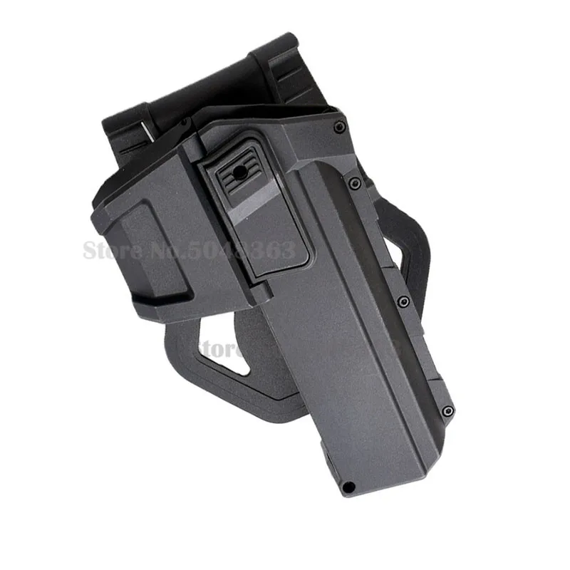Tactical Movable Gun Holsters Glock Series Right Hand Pistol Holster For for Glock 17 18 19 34 with Flashligh Laser Mounted
Tactical Movable Gun Holsters Glock Series Right Hand Pistol Holster For for Glock 17 18 19 34 with Flashligh Laser Mounted