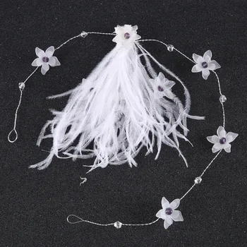 New Style White Feather Bride Wedding Headband Hair Accessories Flower Crystal Bridal Hairband Princess Wedding Tiara Headwear
New Style White Feather Bride Wedding Headband Hair Accessories Flower Crystal Bridal Hairband Princess Wedding Tiara Headwear