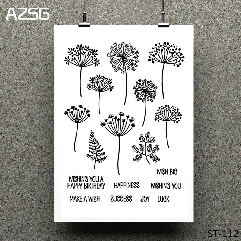 Wishes Plants Transparent Clear Stamp/Seal for DIY Scrapbooking/photo Album Decorative Clear Stamp Sheets
Wishes Plants Transparent Clear Stamp/Seal for DIY Scrapbooking/photo Album Decorative Clear Stamp Sheets