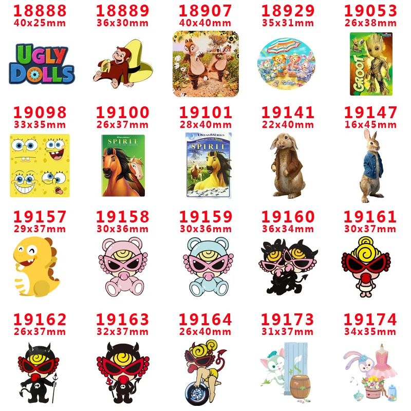 DIY Craft Supplies cartoon character flat back planar resins 30 pieces. PR-18888-19174
DIY Craft Supplies cartoon character flat back planar resins 30 pieces. PR-18888-19174