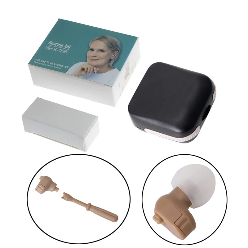 Axon Digital Mini Hearing Aid In The Ear Sound Voice Amplifier Adjustable Tone K-188
Axon Digital Mini Hearing Aid In The Ear Sound Voice Amplifier Adjustable Tone K-188