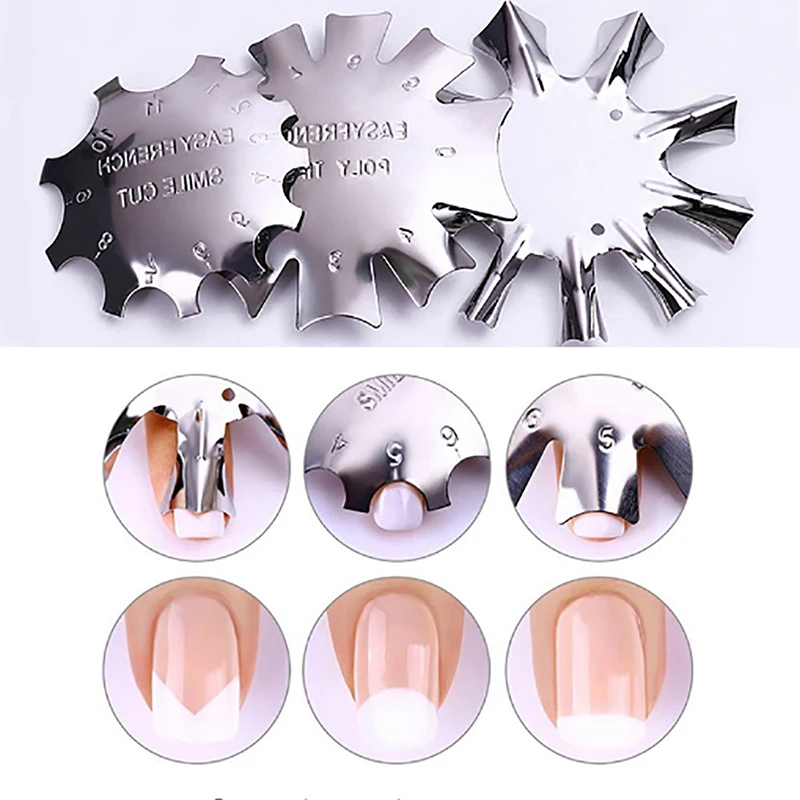 2019 New Easy French Line Edge Nail Cutter Stencil Tool Smile Shape Trimmer Clipper Styling Forms Manicure Nail Art Tools
2019 New Easy French Line Edge Nail Cutter Stencil Tool Smile Shape Trimmer Clipper Styling Forms Manicure Nail Art Tools