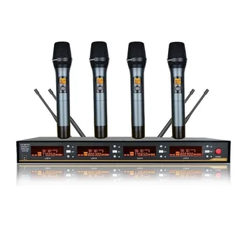Bolymic Wireless Handheld Pro Audio Microphones Professional 4 Channels microphone wireless UHF Headset mics For Stage School
Bolymic Wireless Handheld Pro Audio Microphones Professional 4 Channels microphone wireless UHF Headset mics For Stage School