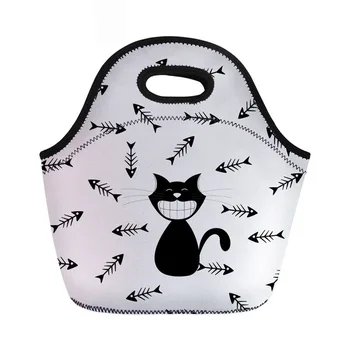 Neoprene Lunch Bag Cute Cartoon Cats Printing For Children Boys Girls Thermal Insulated Food Lunchbox Women Picnic Totes
Neoprene Lunch Bag Cute Cartoon Cats Printing For Children Boys Girls Thermal Insulated Food Lunchbox Women Picnic Totes