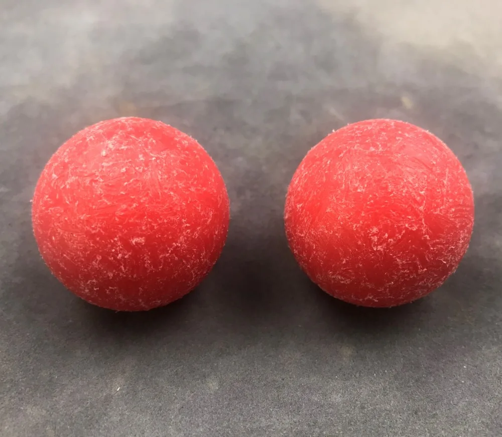 NEW 2pcs 36mm 1.42" Red roughened surface Foosball table soccer table ball SOLID PLASTIC football balls baby foot fussball
NEW 2pcs 36mm 1.42" Red roughened surface Foosball table soccer table ball SOLID PLASTIC football balls baby foot fussball