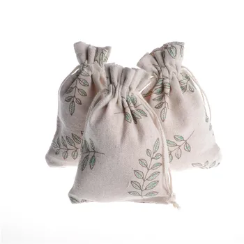 Printing Jute Candy Gift Bags for Children Olive Leaf Drawstring Cotton Muslin Bags Linen bag Tea Jewelry Pouch Reusable Sack
Printing Jute Candy Gift Bags for Children Olive Leaf Drawstring Cotton Muslin Bags Linen bag Tea Jewelry Pouch Reusable Sack