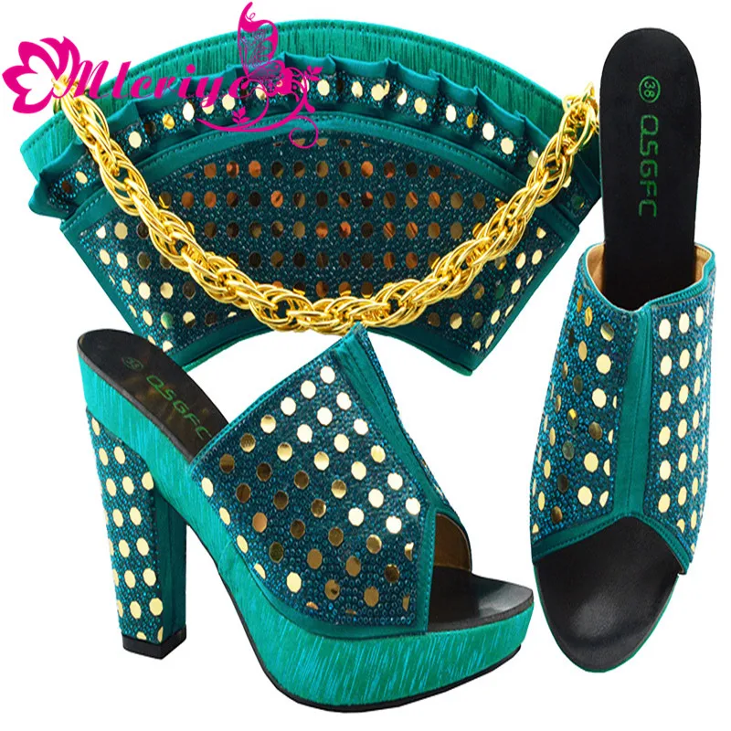 New Green Shoes and Bag Sets for Women Italian Shoes with Matching Bags for Wedding Italy Nigerian
New Green Shoes and Bag Sets for Women Italian Shoes with Matching Bags for Wedding Italy Nigerian