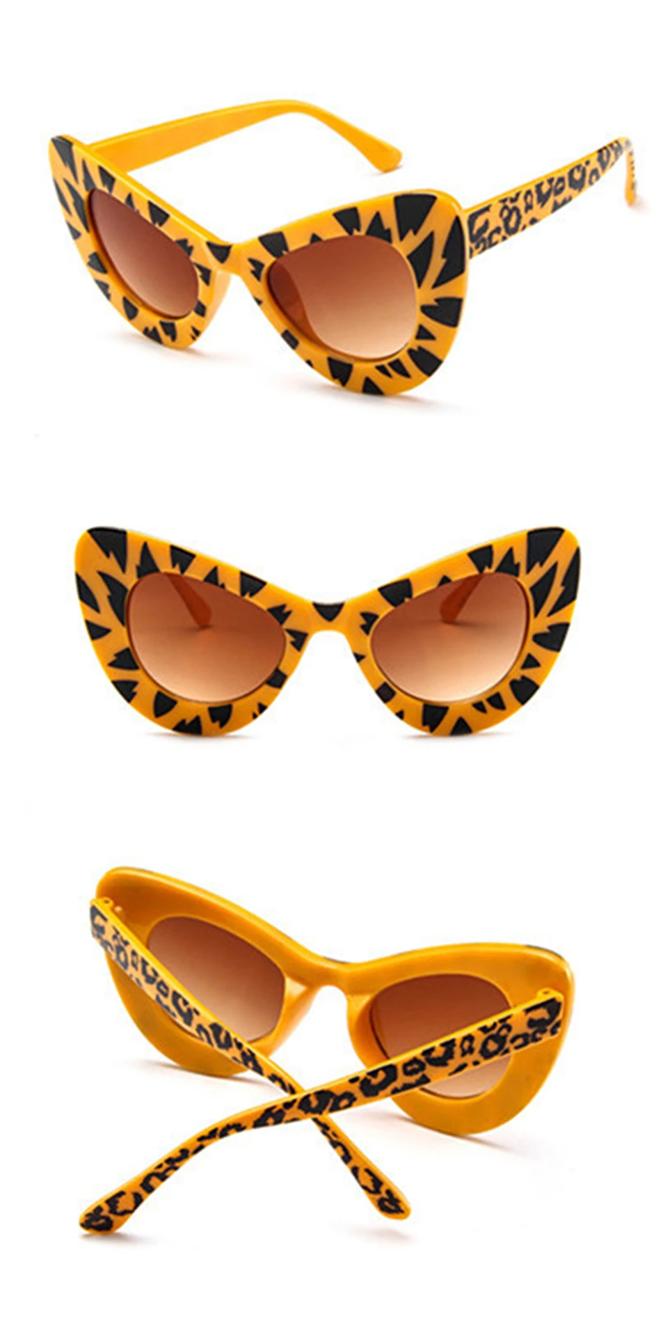 ALIKIAI NEW fashion Cat Eye Sunglasses lady old fashioned Sunglasses wide frame glasses designer sexy girl glasses oculos de sol UV400 (15)