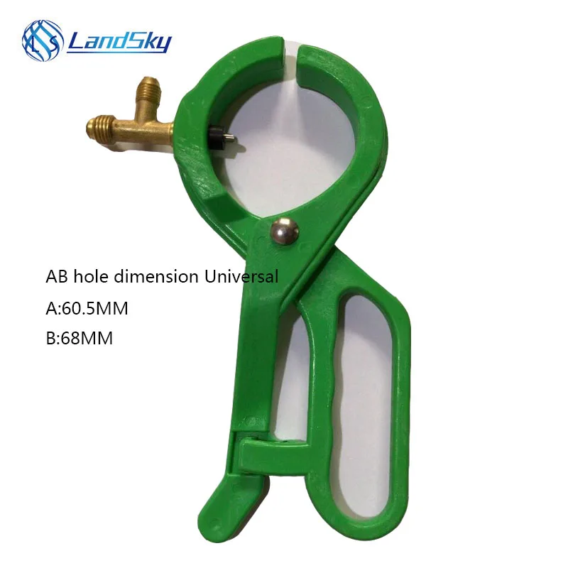 Automotive air conditioning refrigerant R134A refrigerant bottle opener valve CT006 AC Bottle Open Valve Side Punch Tap Opener
Automotive air conditioning refrigerant R134A refrigerant bottle opener valve CT006 AC Bottle Open Valve Side Punch Tap Opener