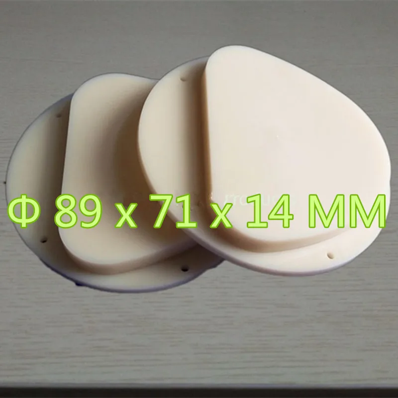 10 Pieces 89x71x14 MM Dental PMMA Blocks For CADCAM Milling Amann Girrbach System A1,A2,A3 Color PMMA Disc For Temporary Crowns
10 Pieces 89x71x14 MM Dental PMMA Blocks For CADCAM Milling Amann Girrbach System A1,A2,A3 Color PMMA Disc For Temporary Crowns