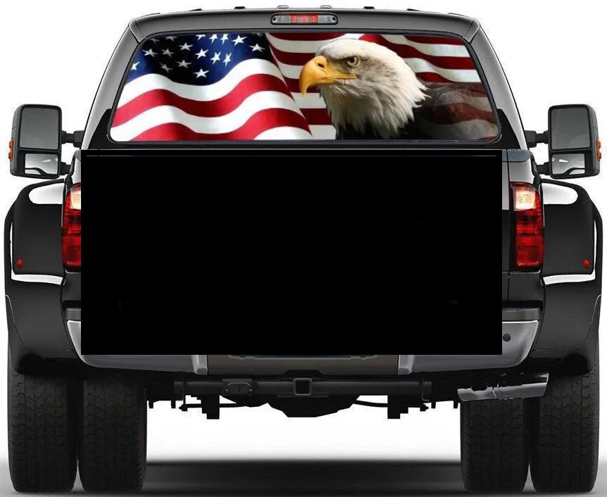 Car Sticker Windshield Stickers American Eagle Stickers Flag Rear Window Windshield For Truck SUV Leather Cartoon Decor Sunshade 
Car Sticker Windshield Stickers American Eagle Stickers Flag Rear Window Windshield For Truck SUV Leather Cartoon Decor Sunshade