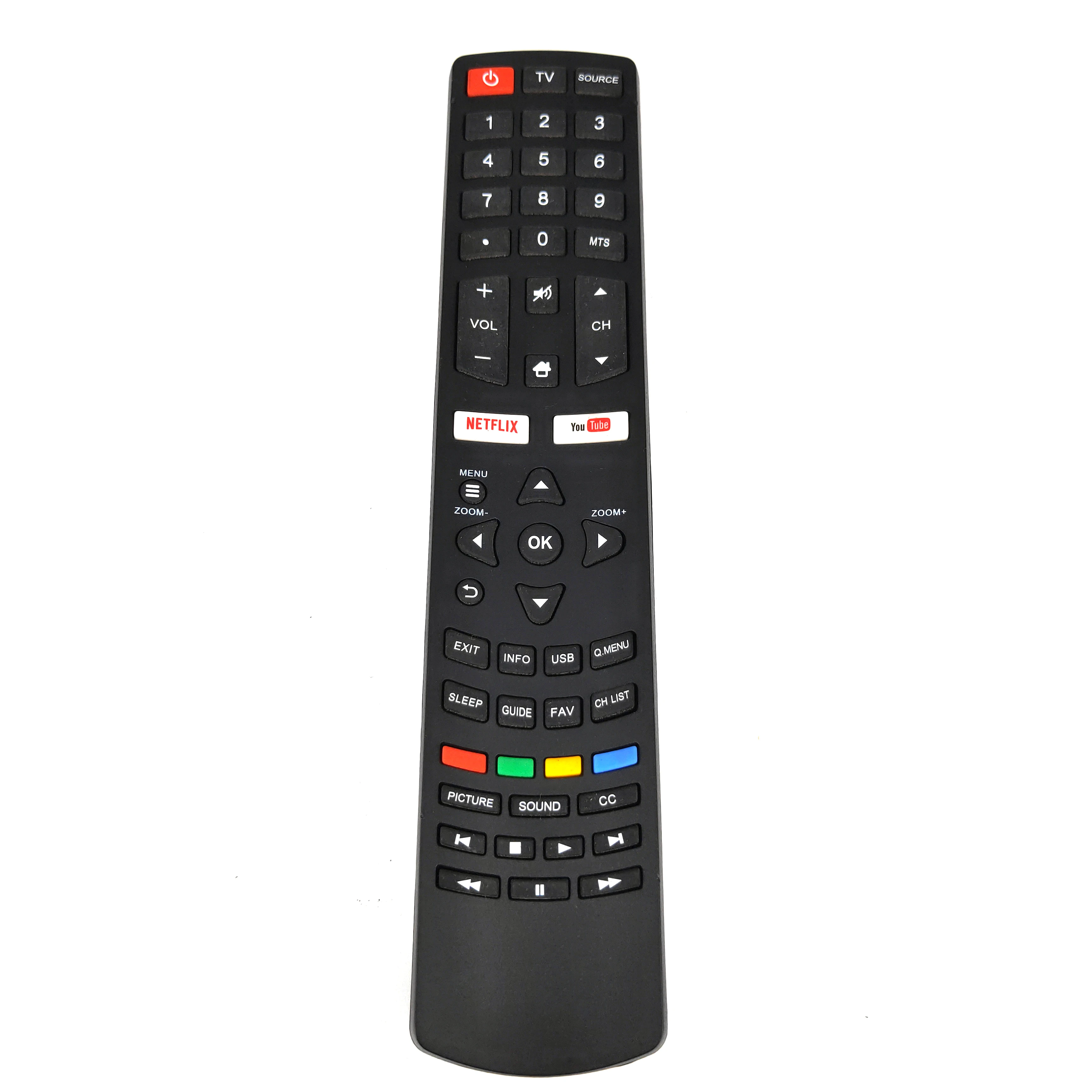 NEW Original for HITACHI TV with NETFLIX youtube Remote control 06-531W52-HA03XS Fernbedienung
NEW Original for HITACHI TV with NETFLIX youtube Remote control 06-531W52-HA03XS Fernbedienung