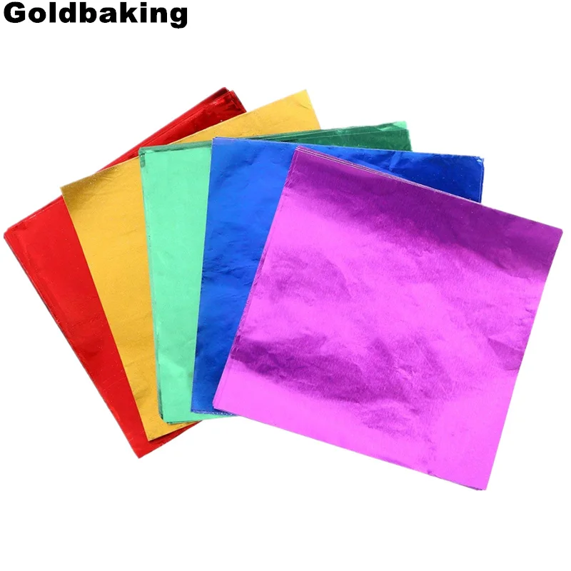 Goldbaking 100 Pcs Aluminium Foil Christmas Candy Wrapper Chocolate Wrappers Christmas DIY Candies Packing Mirror Surface 10cm
Goldbaking 100 Pcs Aluminium Foil Christmas Candy Wrapper Chocolate Wrappers Christmas DIY Candies Packing Mirror Surface 10cm