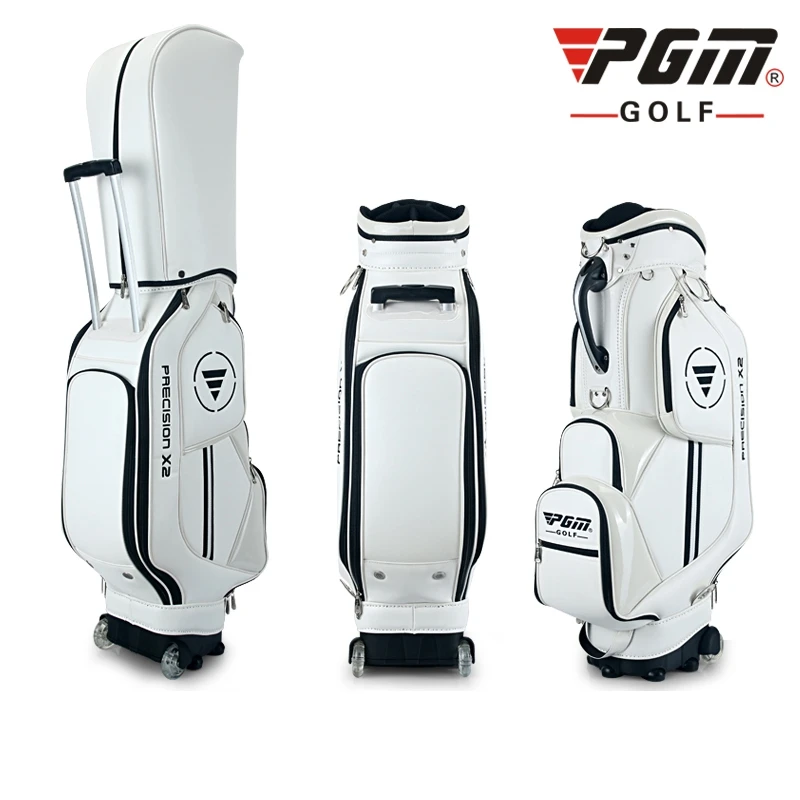 

PGM Golf travel bag wheels stand caddy airbag flight aviation aircraft high capacity golf cart bag staff golf bags Labor saving