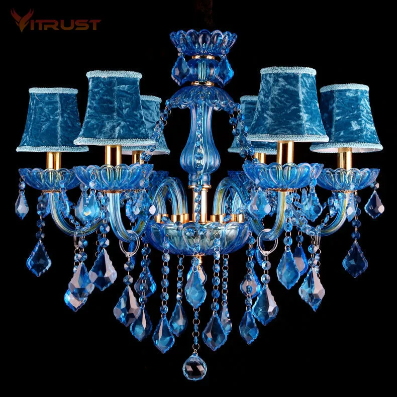 Blue K9 Crystal Chandelier light Luxury Wrought Iron Lustre Hanging Crystal Chandelier Light Modern LED AC Villa Blue Lamp
Blue K9 Crystal Chandelier light Luxury Wrought Iron Lustre Hanging Crystal Chandelier Light Modern LED AC Villa Blue Lamp