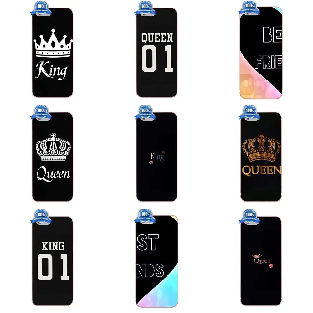 For Galaxy A3 A5 A7 J1 J3 J5 J7 S5 S6 S7 S8 S9 edge Plus 2016 2017 Soft Cellphone Transparent King And Queen Crown Lover Couple
For Galaxy A3 A5 A7 J1 J3 J5 J7 S5 S6 S7 S8 S9 edge Plus 2016 2017 Soft Cellphone Transparent King And Queen Crown Lover Couple