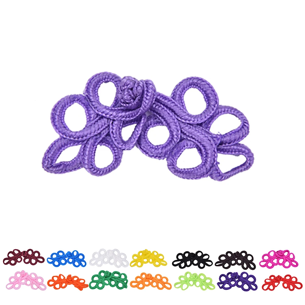 2pair Handmade Sewing Cheongsam Costume Buttons Chinese Frog Closure Braided Knots Buttons Clothing Accessoies
2pair Handmade Sewing Cheongsam Costume Buttons Chinese Frog Closure Braided Knots Buttons Clothing Accessoies