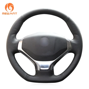 MEWANT Black Artificial Leather Car Steering Wheel Cover for Peugeot 3008 2013-2015
MEWANT Black Artificial Leather Car Steering Wheel Cover for Peugeot 3008 2013-2015