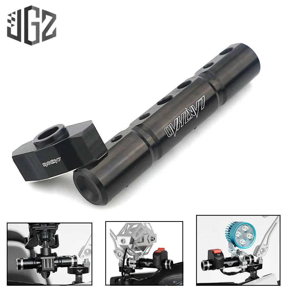 Motorcycle CNC Universal Auxiliary Light Extension Bracket Spotlight Fog Lamp Bracket Holder for Yamaha Triumph Kawasaki DUCATI
Motorcycle CNC Universal Auxiliary Light Extension Bracket Spotlight Fog Lamp Bracket Holder for Yamaha Triumph Kawasaki DUCATI