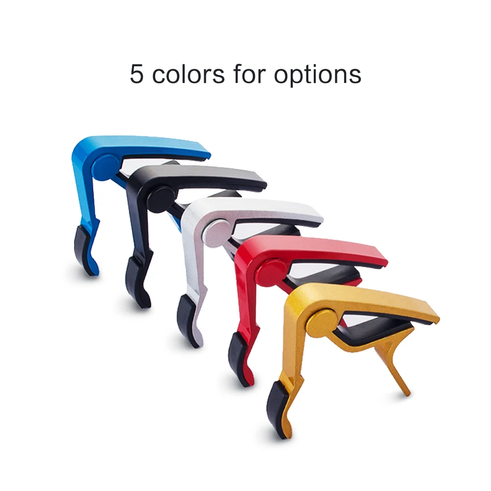 Hot Sale Aluminium Alloy Guitar Capo Quick Change Clamp Key Clip Acoustic Guitar Capo For Tone Adjusting Guitar Accessories
Hot Sale Aluminium Alloy Guitar Capo Quick Change Clamp Key Clip Acoustic Guitar Capo For Tone Adjusting Guitar Accessories