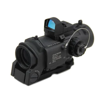 Tactical DR 4x Magnifier Optic Rifle Hunting Scope 4x32 Illuminated Mil-Dot Scope Fit 20mm Weaver Picatinny Rail
Tactical DR 4x Magnifier Optic Rifle Hunting Scope 4x32 Illuminated Mil-Dot Scope Fit 20mm Weaver Picatinny Rail