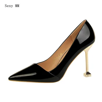 Summer High Heels Women Pumps Stiletto Thin High Heel Shoes Pointed Toe Woman Party Wedding Shoes Kitten Heels
Summer High Heels Women Pumps Stiletto Thin High Heel Shoes Pointed Toe Woman Party Wedding Shoes Kitten Heels