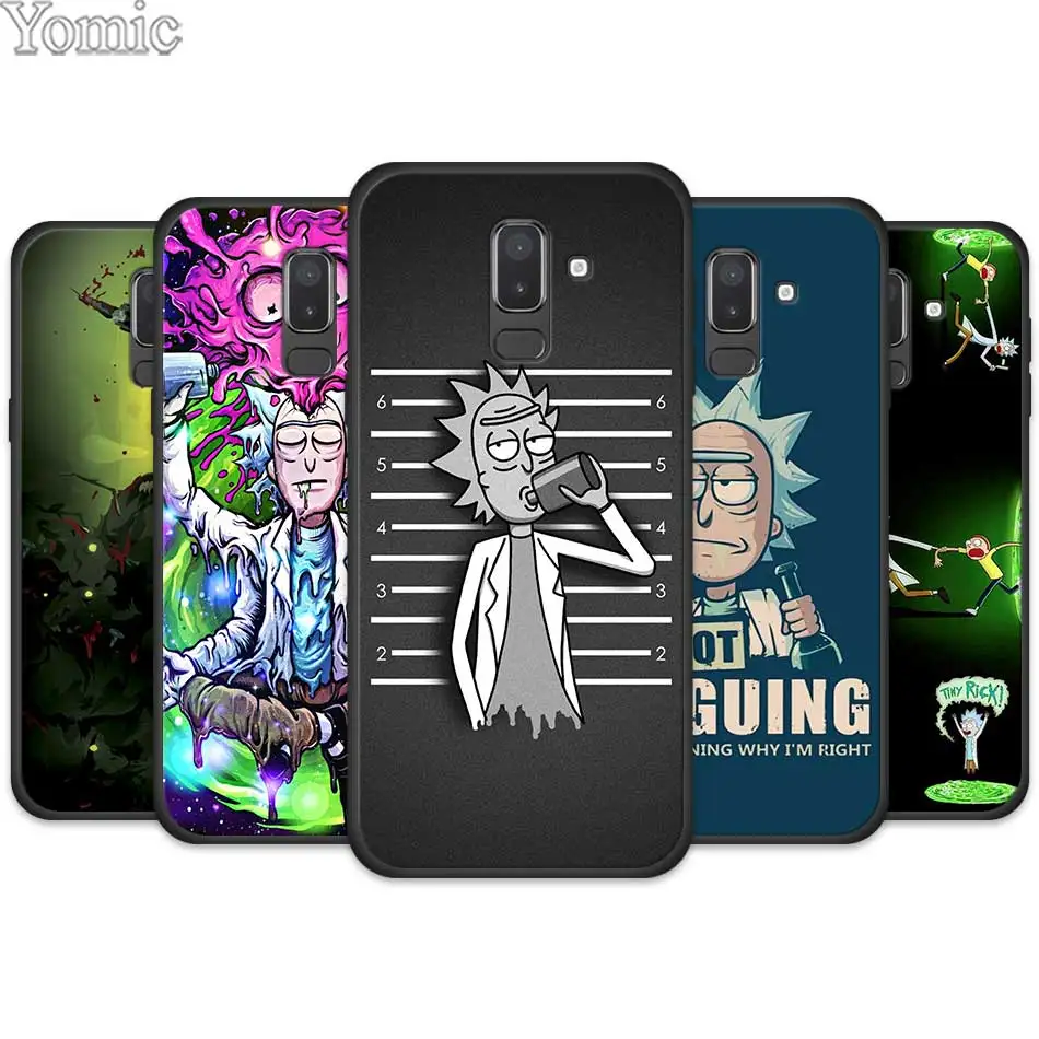 Mobile Phone Case Cover for Samsung Galaxy J4 J6 J8 Plus 2018 J4Plus J6Plus J4+ J6+ Black Silicone Cases Coque Rick And Morty
Mobile Phone Case Cover for Samsung Galaxy J4 J6 J8 Plus 2018 J4Plus J6Plus J4+ J6+ Black Silicone Cases Coque Rick And Morty