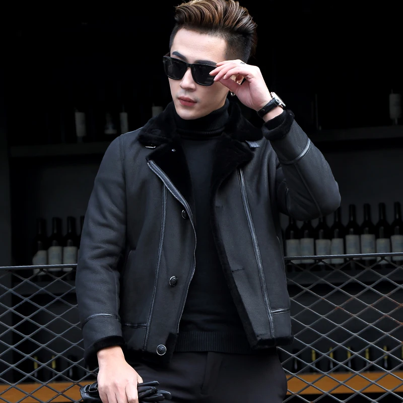 The new haining leather jacket men maleedition cultivate morality wool coat take a body 17036 p1050 fur locomotive
The new haining leather jacket men maleedition cultivate morality wool coat take a body 17036 p1050 fur locomotive