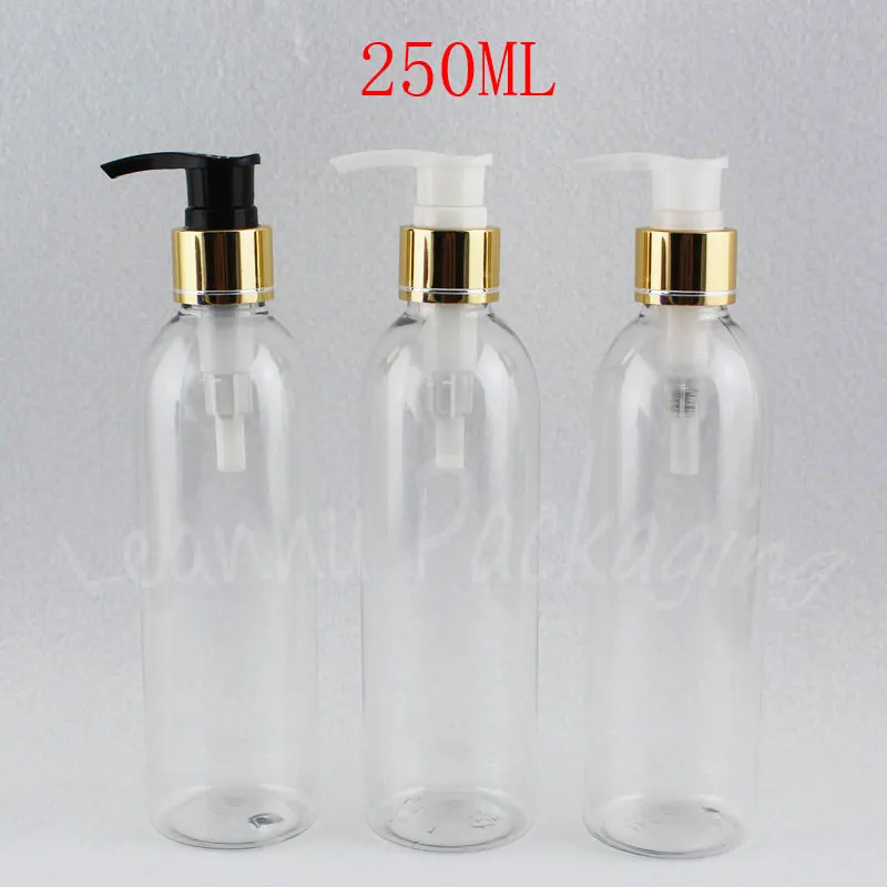 250ML Transparent Round Shoulder Plastic Bottle , 250CC Lotion / Shampoo Packaging Bottle , Makeup Sub-bottling ( 26 PC/Lot )
250ML Transparent Round Shoulder Plastic Bottle , 250CC Lotion / Shampoo Packaging Bottle , Makeup Sub-bottling ( 26 PC/Lot )