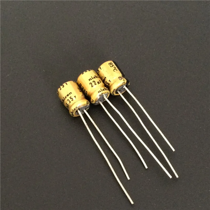 10pcs 22uF 35V NICHICON SW Series 5x7mm 35V22uF Audio Aluminum Electrolytic Capacitor
10pcs 22uF 35V NICHICON SW Series 5x7mm 35V22uF Audio Aluminum Electrolytic Capacitor