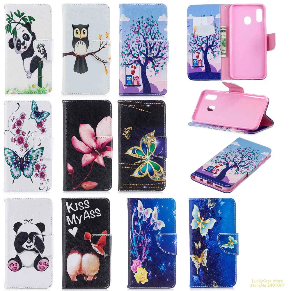 Fashion Panda Flower Tree Butterfly Pattern Leather phone Case For Samsung Galaxy A10 / A20 /A30 Wallet Cover Coque fundas cases
Fashion Panda Flower Tree Butterfly Pattern Leather phone Case For Samsung Galaxy A10 / A20 /A30 Wallet Cover Coque fundas cases