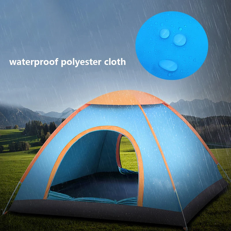 Outdoor Camping Tent Windproof Instant Pop Up Open Tent Large Space Beach Family Travel Equipment
Outdoor Camping Tent Windproof Instant Pop Up Open Tent Large Space Beach Family Travel Equipment