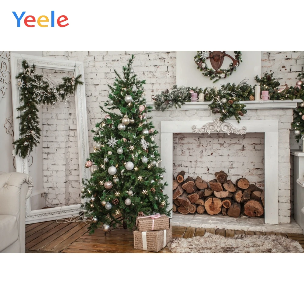 Yeele Brick Wall Christmas Tree Firewood Crown Baby Photography Background Customized Photographic Backdrops for Photo Studio
Yeele Brick Wall Christmas Tree Firewood Crown Baby Photography Background Customized Photographic Backdrops for Photo Studio