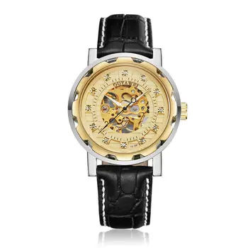 OUYAWEI Men Watches New Sport Skeleton Mechanical Watch Golden Clock Men Hand Wind Watch Montre Homme Top Brand Luxury
OUYAWEI Men Watches New Sport Skeleton Mechanical Watch Golden Clock Men Hand Wind Watch Montre Homme Top Brand Luxury