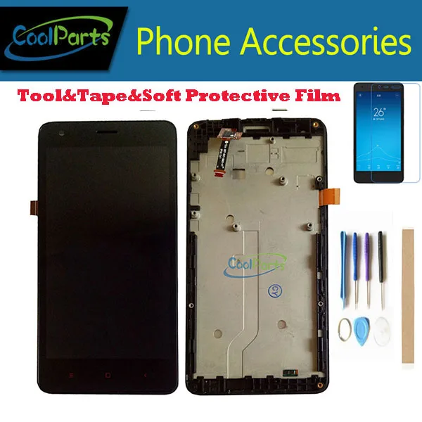 Without/With Frame 1PC/Lot 4.7'' For Xiaomi Redmi2 Redmi 2 LCD Display Screen+Touch Screen Digitizer Black Color With Kits
Without/With Frame 1PC/Lot 4.7'' For Xiaomi Redmi2 Redmi 2 LCD Display Screen+Touch Screen Digitizer Black Color With Kits